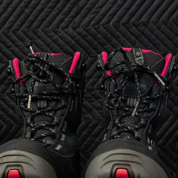 Columbia Black Waterproof Boots  sz 7 Womens - Picture 12 of 15